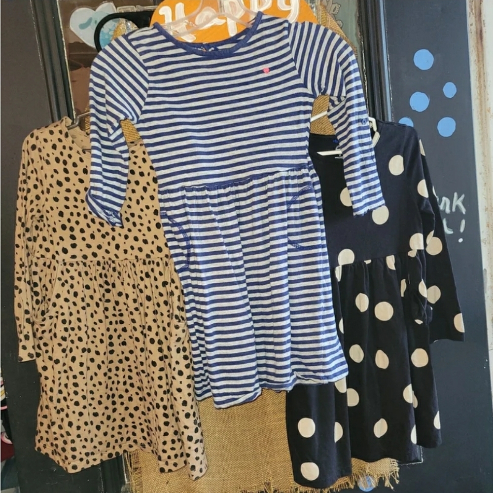 Girls 5t Dress BUNDLE. 3 DRESSES
